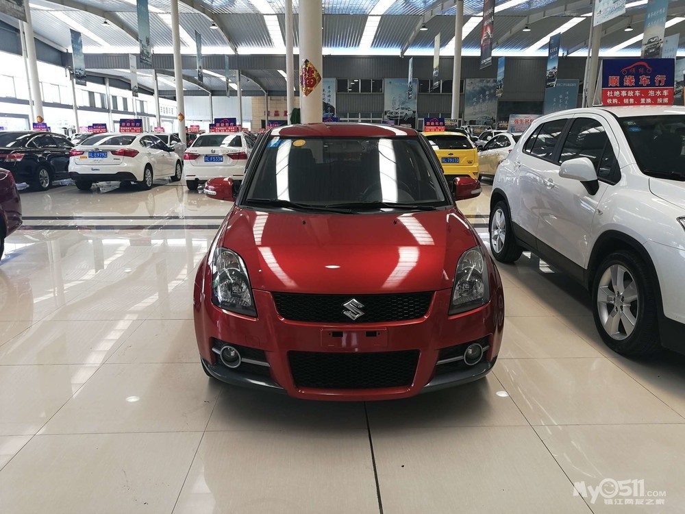 11年铃木雨燕 1.5l手动运动版 5万公里 首付几千开回家