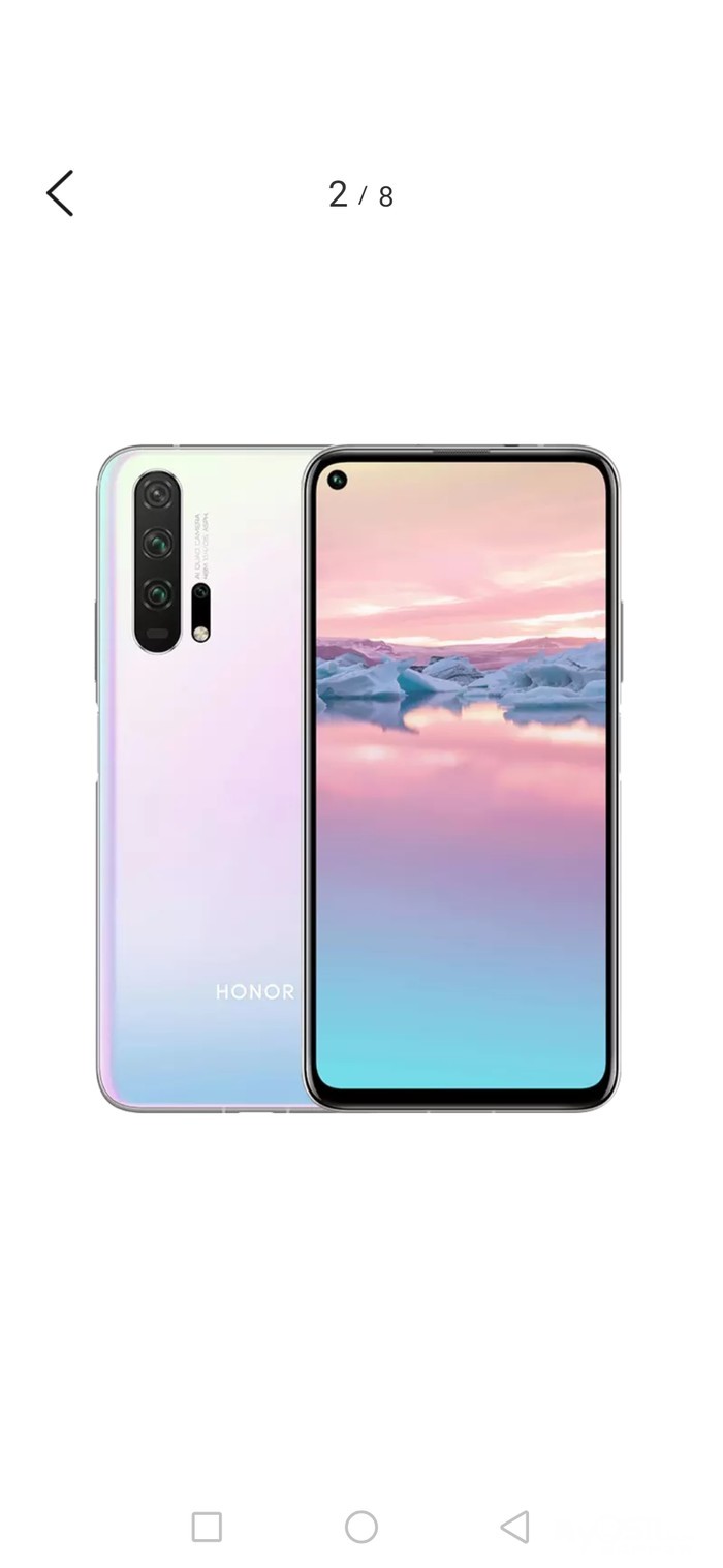 华为荣耀20pro8 128全新正品2399