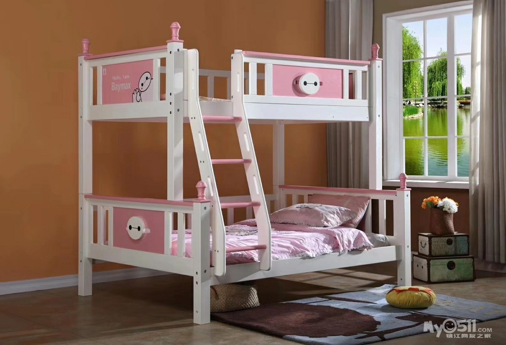 儿童高低床一套