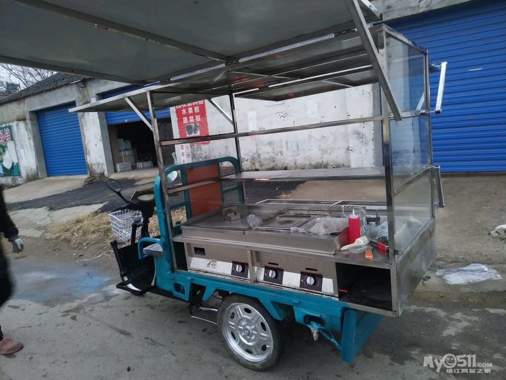 转让做小吃的电动三轮车