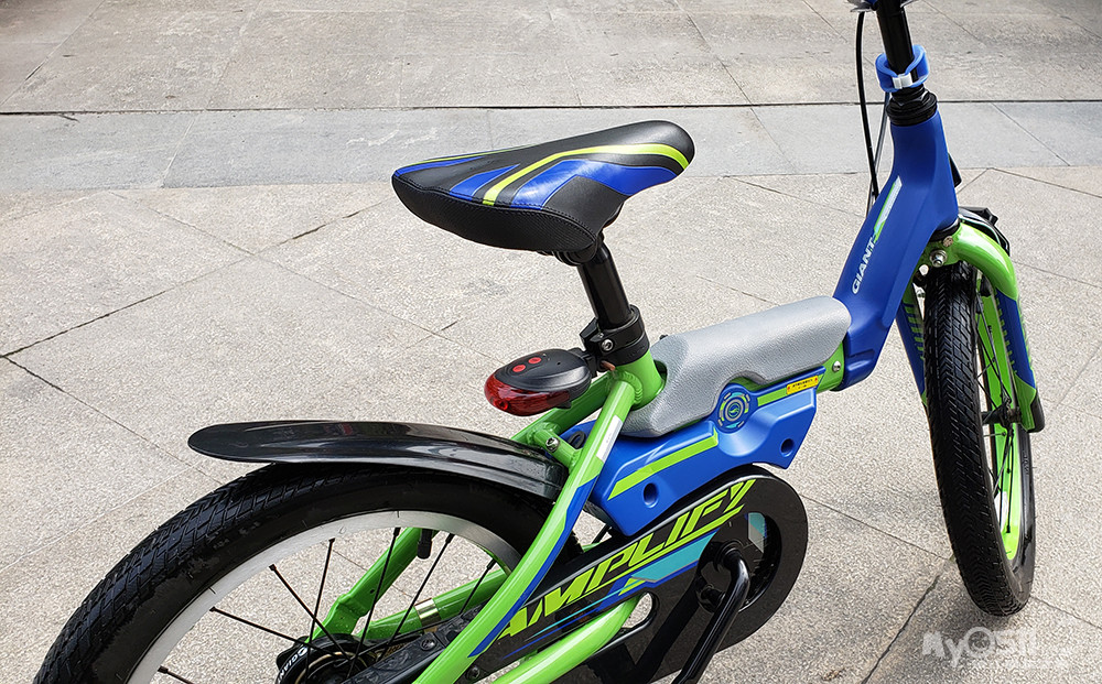 转让捷安特amplify16寸童车 安全两轮脚踏儿童自行车 95成新