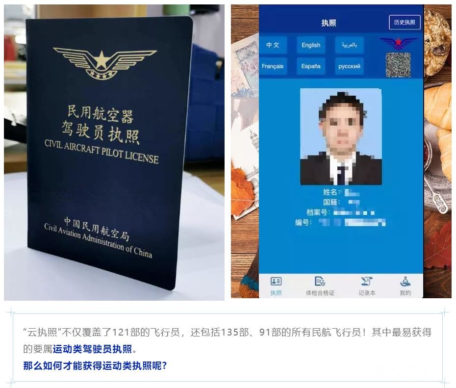 民航执照翻译