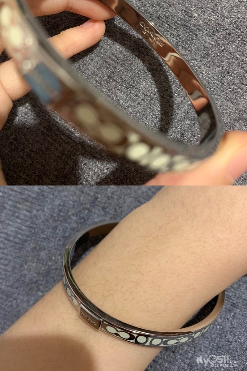 低价出正品coach手环!