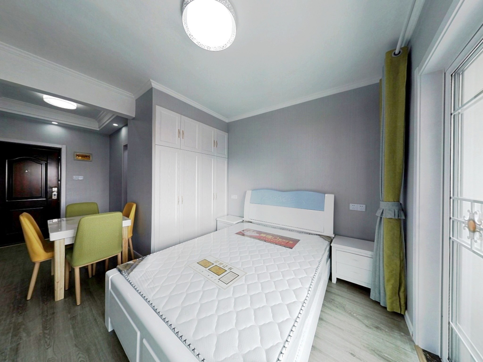 一室一厅27 平方米12223元/平米 户型建筑面积单价 高层住宅高档装修