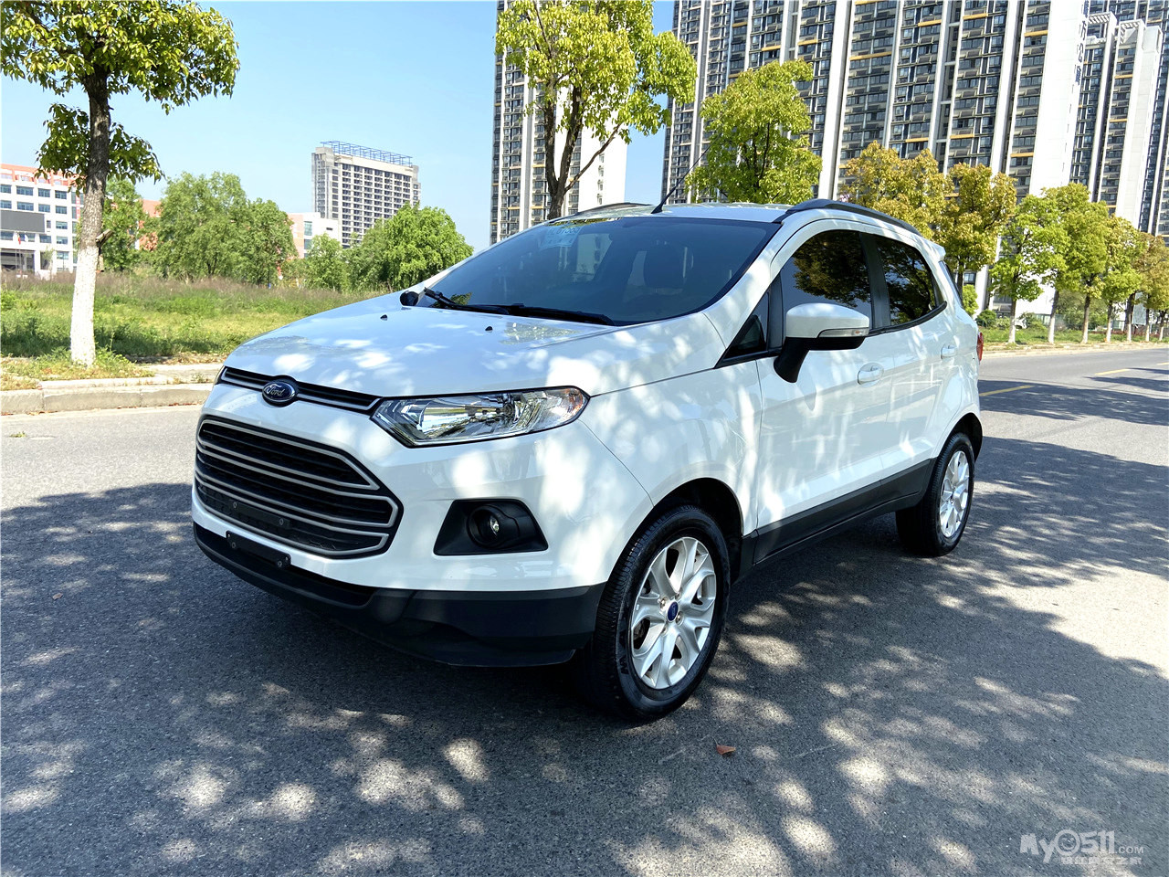 出售福特翼搏 2017年自动挡suv 真皮/视线好/转弯灵活/一手车/首付1.