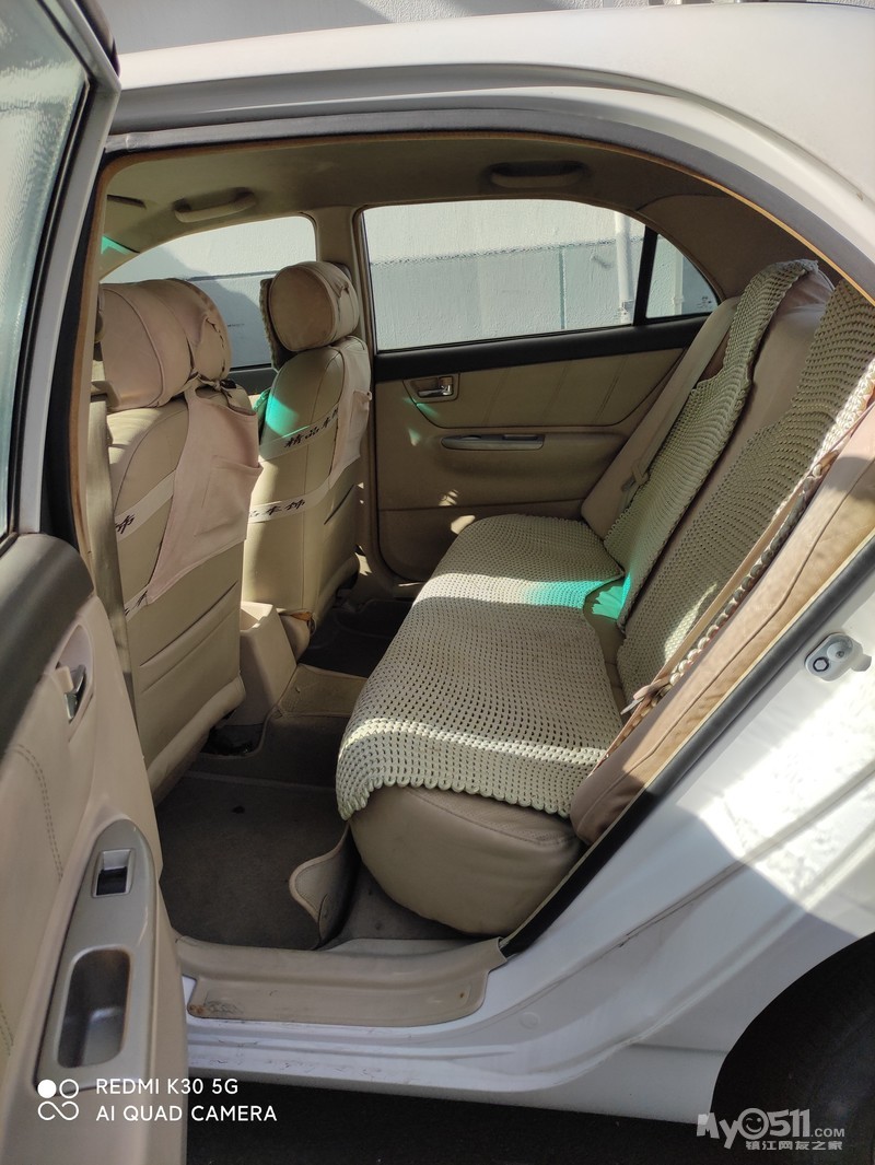 现有个人比亚迪f3r手动两厢白色轿车转让