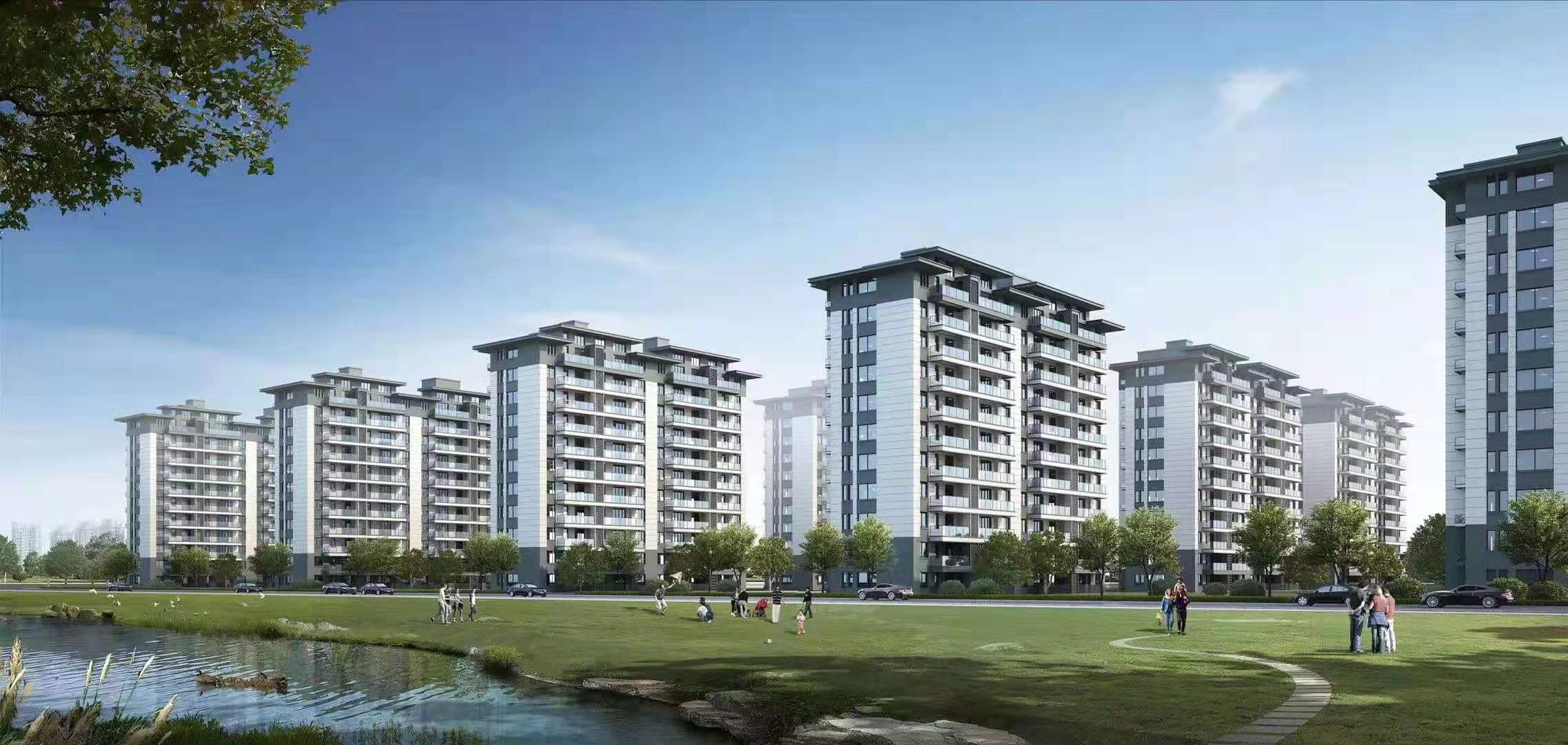 江大周边 悦河湾 低密度宜居 高绿化环境优美 总高11层臻洋房 三室二