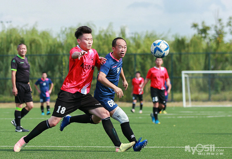 镇江市第十六届运动会群体部足球比赛9月12日的比赛