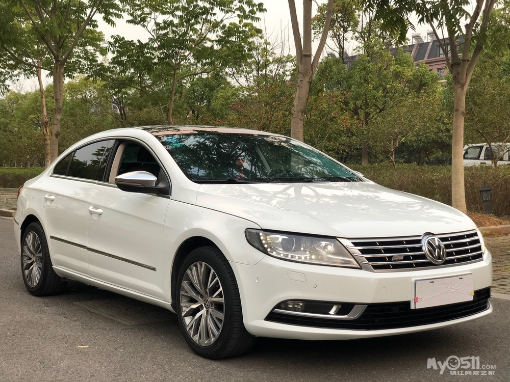 最新拿下:18年上牌启用大众最美无框轿跑 大众cc 1.8t自动豪华版